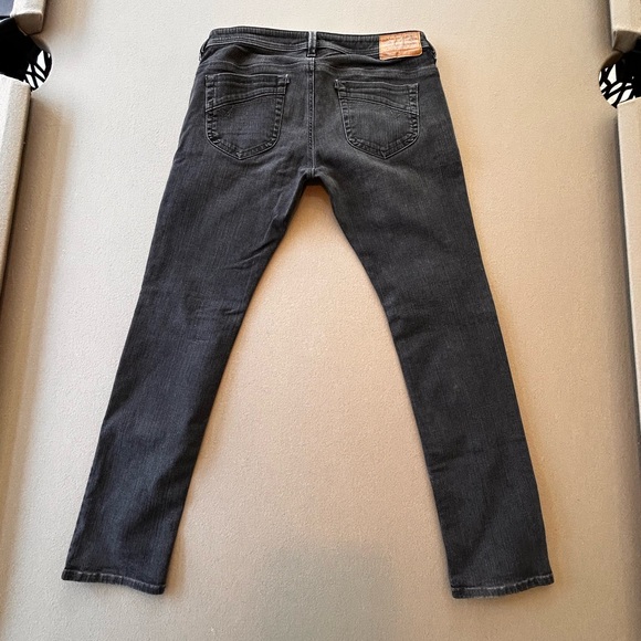 EUC Diesel Men's Charcoal Thanaz Slim- Skinny Jeans W 34 x L 30 - Picture 2 of 7